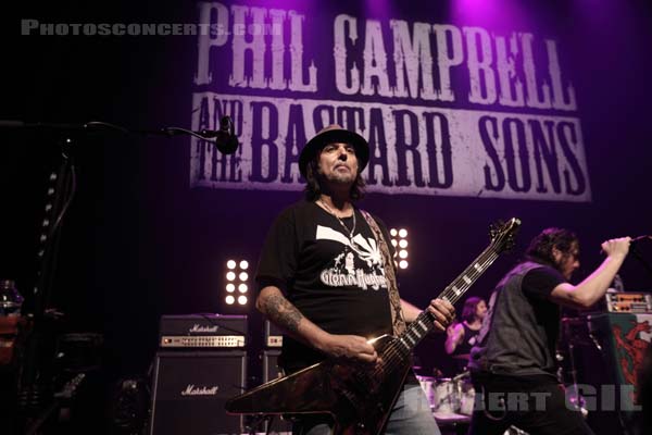 PHIL CAMPBELL AND THE BASTARD SONS - 2019-09-27 - PARIS - Cafe de la Danse - 